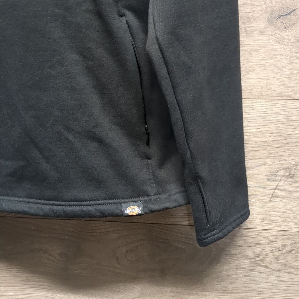 Dickies Pullover Half Button Jacket Black Women's… - image 4